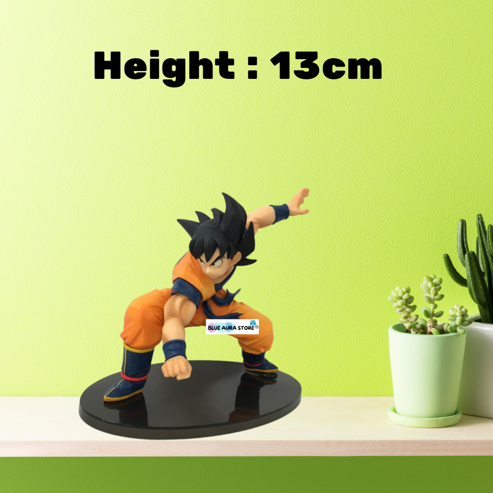 Anime Action Figure Height- 13 CM | Goku Squat