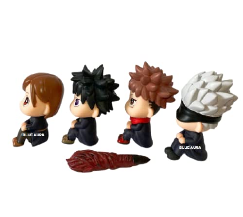 Anime Action Figure Set of 4 | Juju with Finger