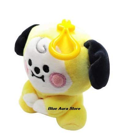 BTS Plush Toy Height -10CM Sitting Stuffed Plush Toy with Key Hook | Chimmy