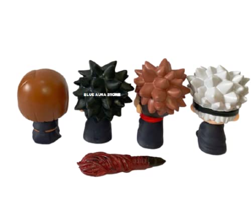 Anime Action Figure Set of 4 | Juju with Finger