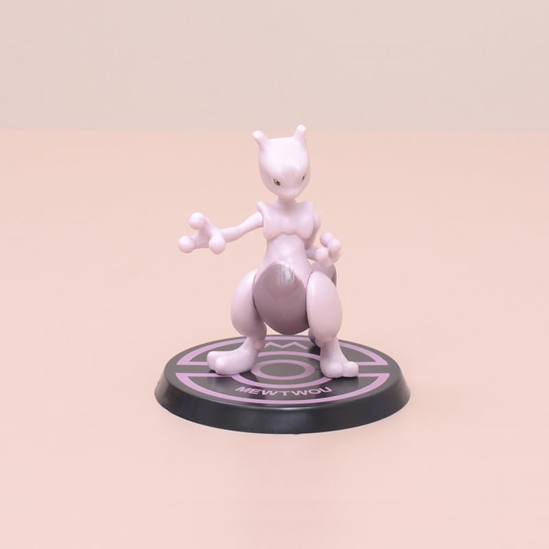 Cartoon Movie Action Figure Pack of 6 Toy Height -4.5CM to 7.8CM | Poke Round Set of 6