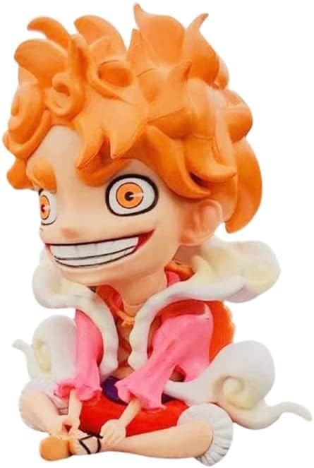 Anime Action Figure Height- 13CM | G5 Pink Luffy Sitting