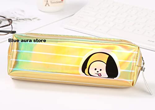 BTS Pencil Pouch Pen Pouch Cosmetic Bag Travel Pouch Multicolor |Chimmy Pouch Stripes