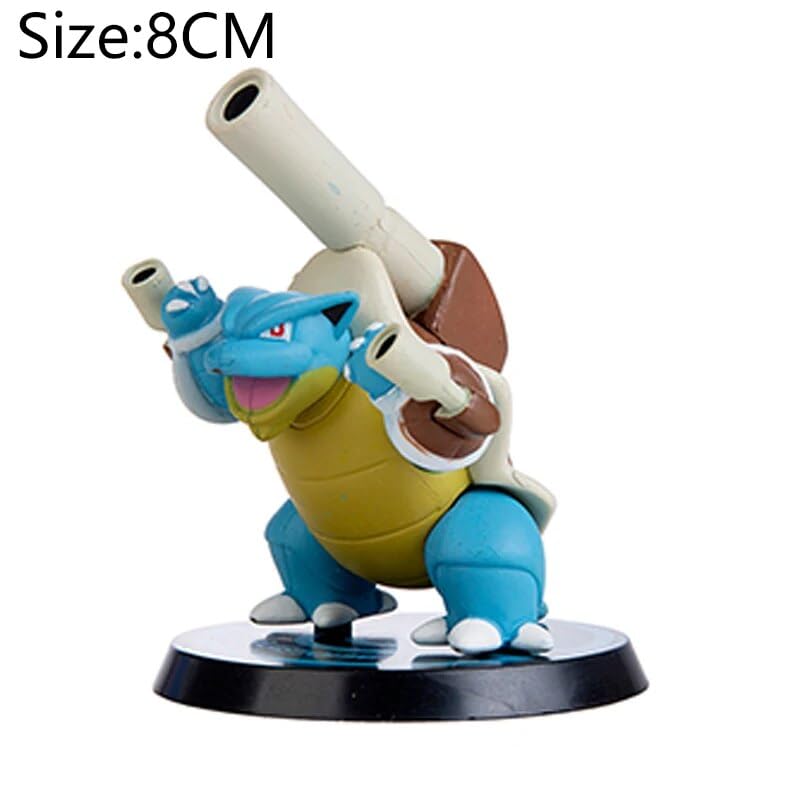 Cartoon Movie Action Figure Pack of 6 Toy Height -4.5CM to 7.8CM | Poke Round Set of 6