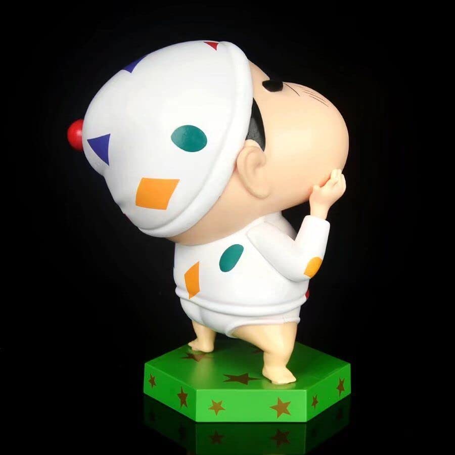 Shinchan Action Figure Height 11.5Cm | White Nightsuit