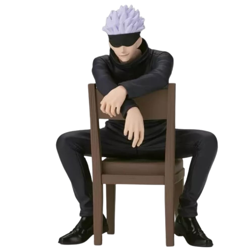 Gojo Action Figure Height-11cm PVC | Gojo on Chair