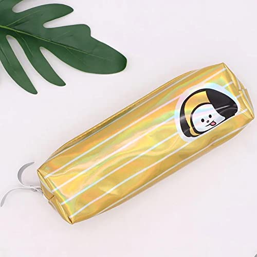 BTS Pencil Pouch Pen Pouch Cosmetic Bag Travel Pouch Multicolor |Chimmy Pouch Stripes