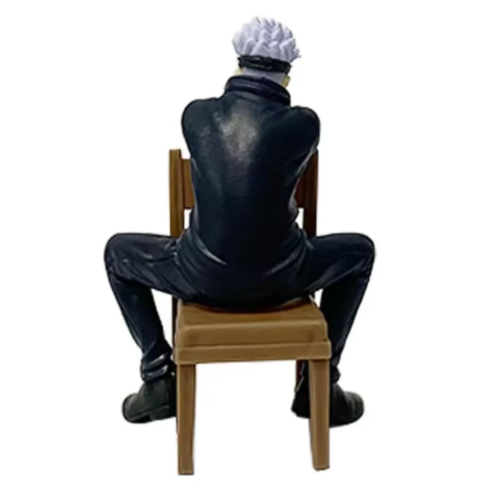 Gojo Action Figure Height-11cm PVC | Gojo on Chair