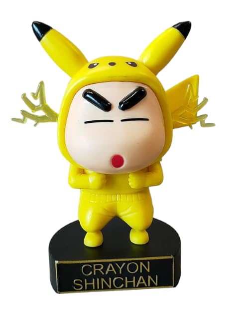 Shinchan Action Figure Toy Height -9CM | Shinchan Poke Dress
