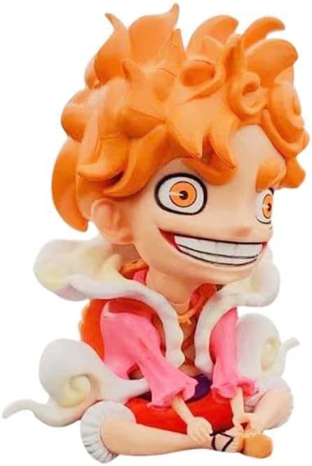 Anime Action Figure Height- 13CM | G5 Pink Luffy Sitting