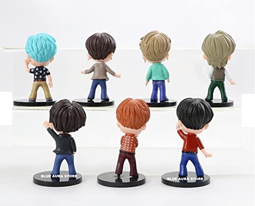 BTS Figures Toy Doll Statue Merchandise Size - 8cm | Dyna