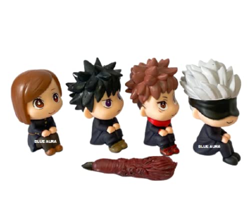 Anime Action Figure Set of 4 | Juju with Finger