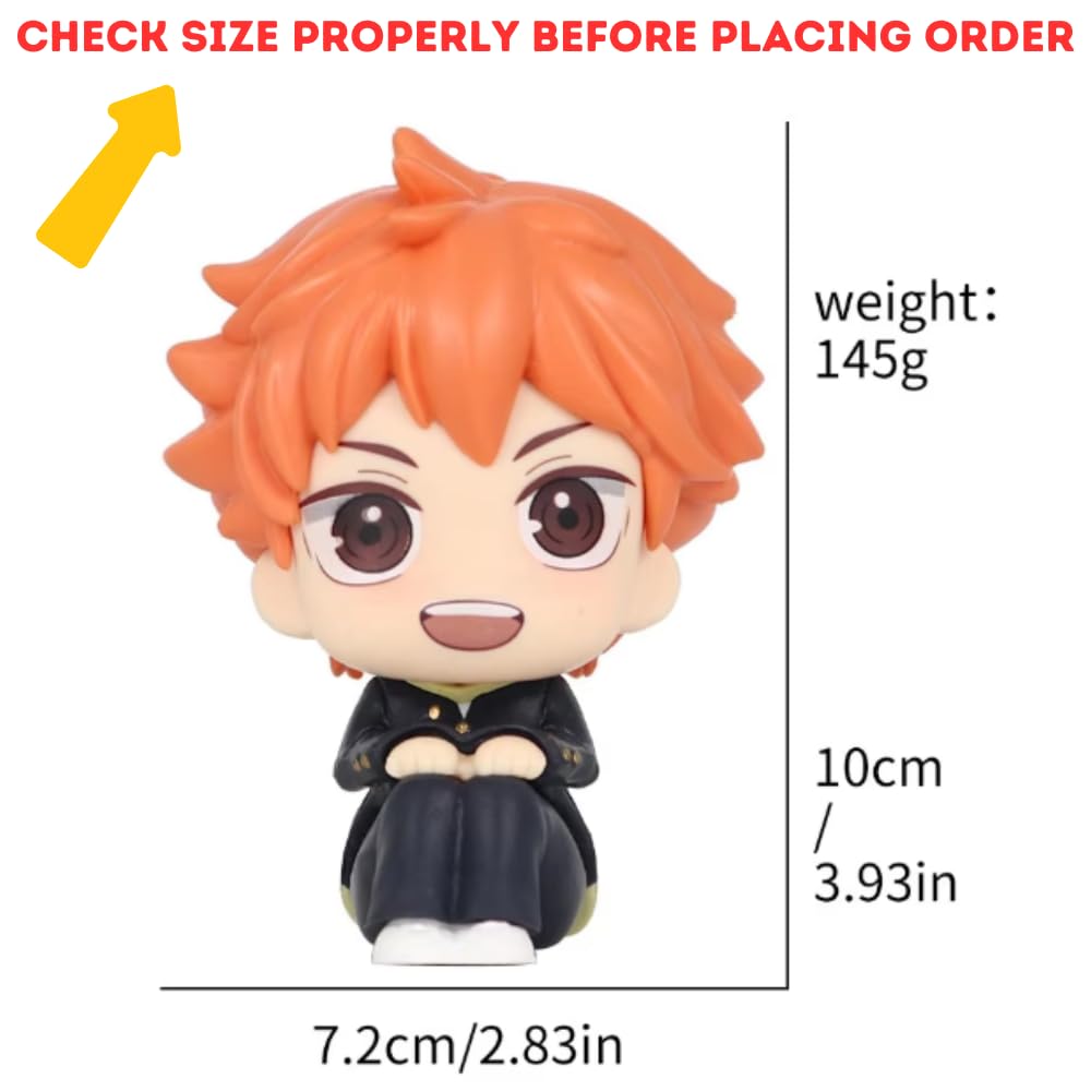 Haikyuu Shoyo Hinata Action Figure Height-10cm | with Box | Haikyuu Look Up
