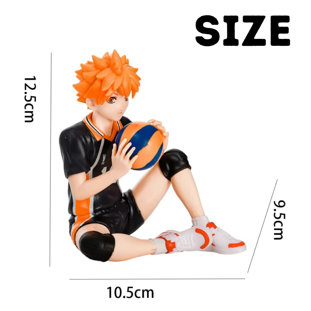 Haikyuu Shoyo Hinata Action Figure Height -12cm | Shoyo Big Ball Sitting