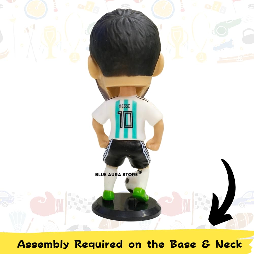 Messi Action Figure Height - 10cm for Football Fans | Messi Figure