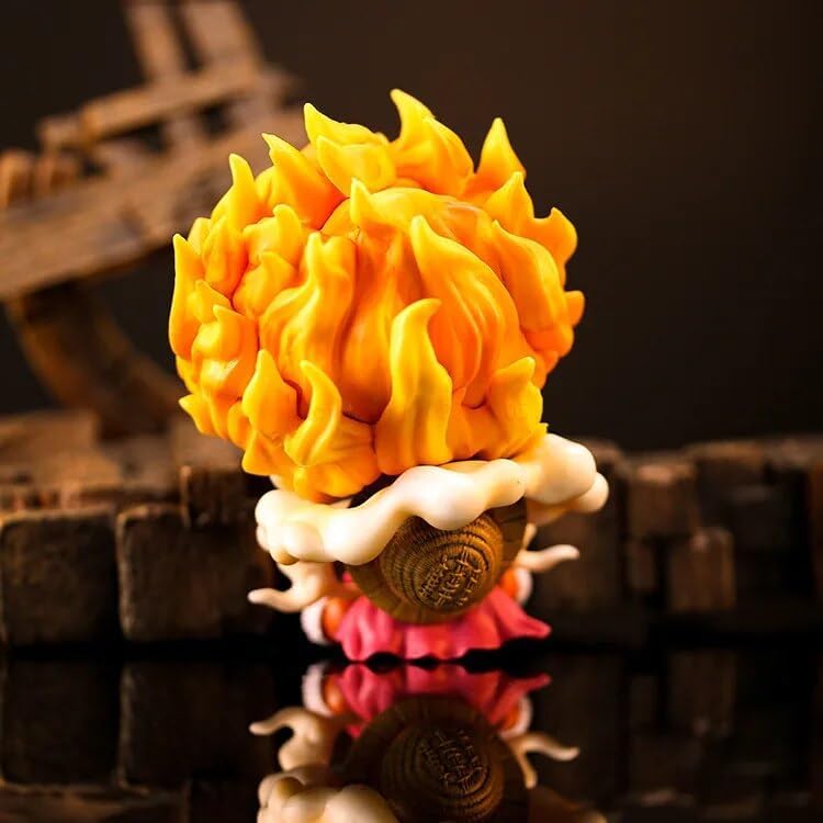 Anime Action Figure Height- 13CM | G5 Pink Luffy Sitting