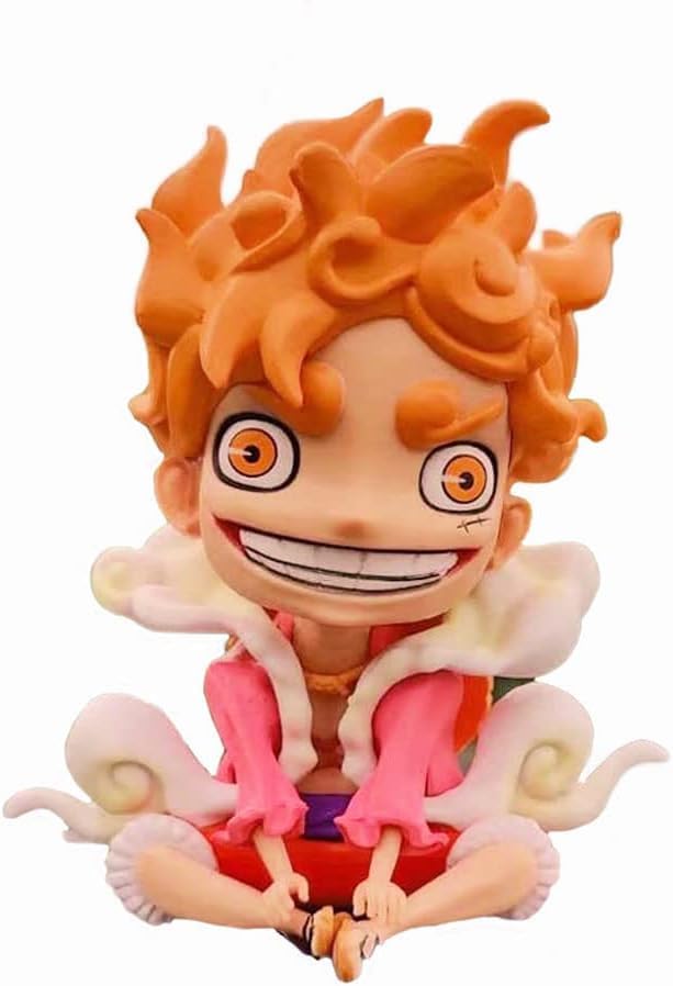 Anime Action Figure Height- 13CM | G5 Pink Luffy Sitting