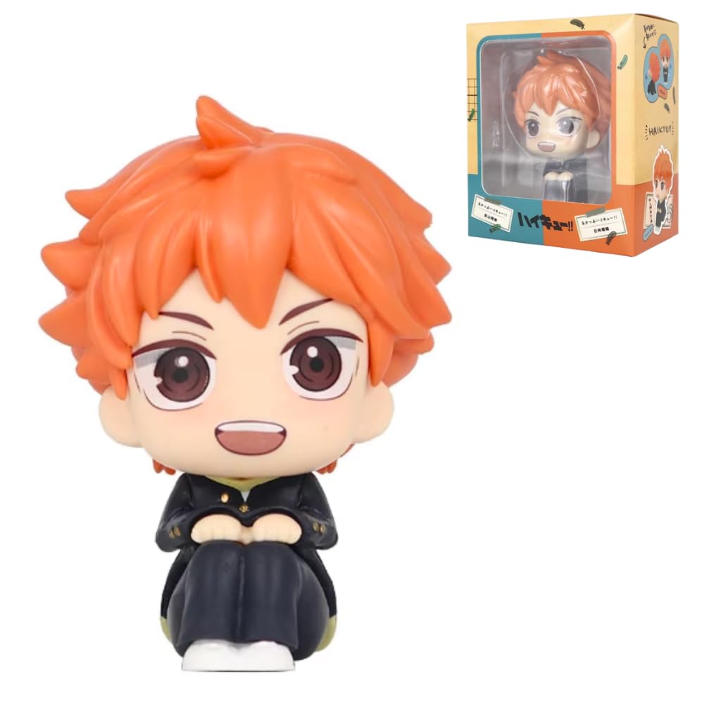 Haikyuu Shoyo Hinata Action Figure Height-10cm | with Box | Haikyuu Look Up