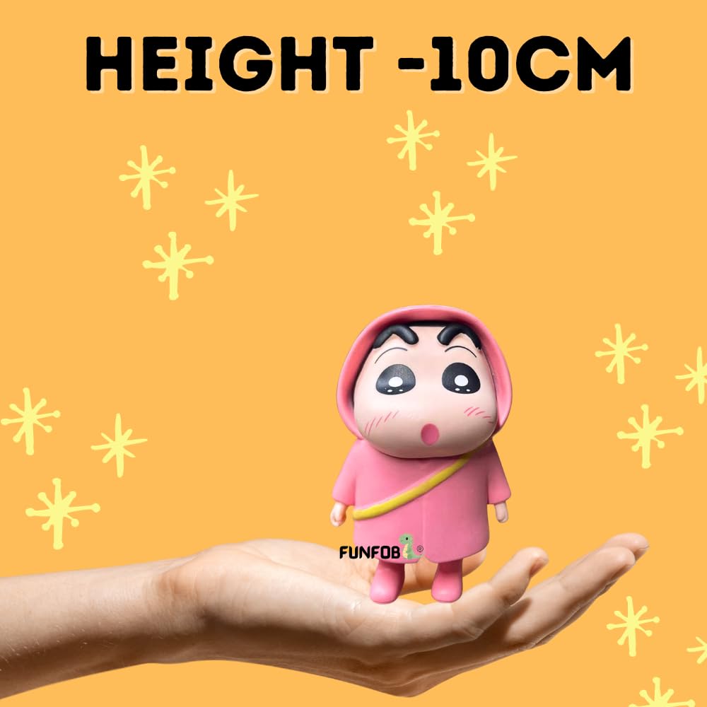 Shinchan Action Figure Toy Size - 10CM | Shin Rain Figure