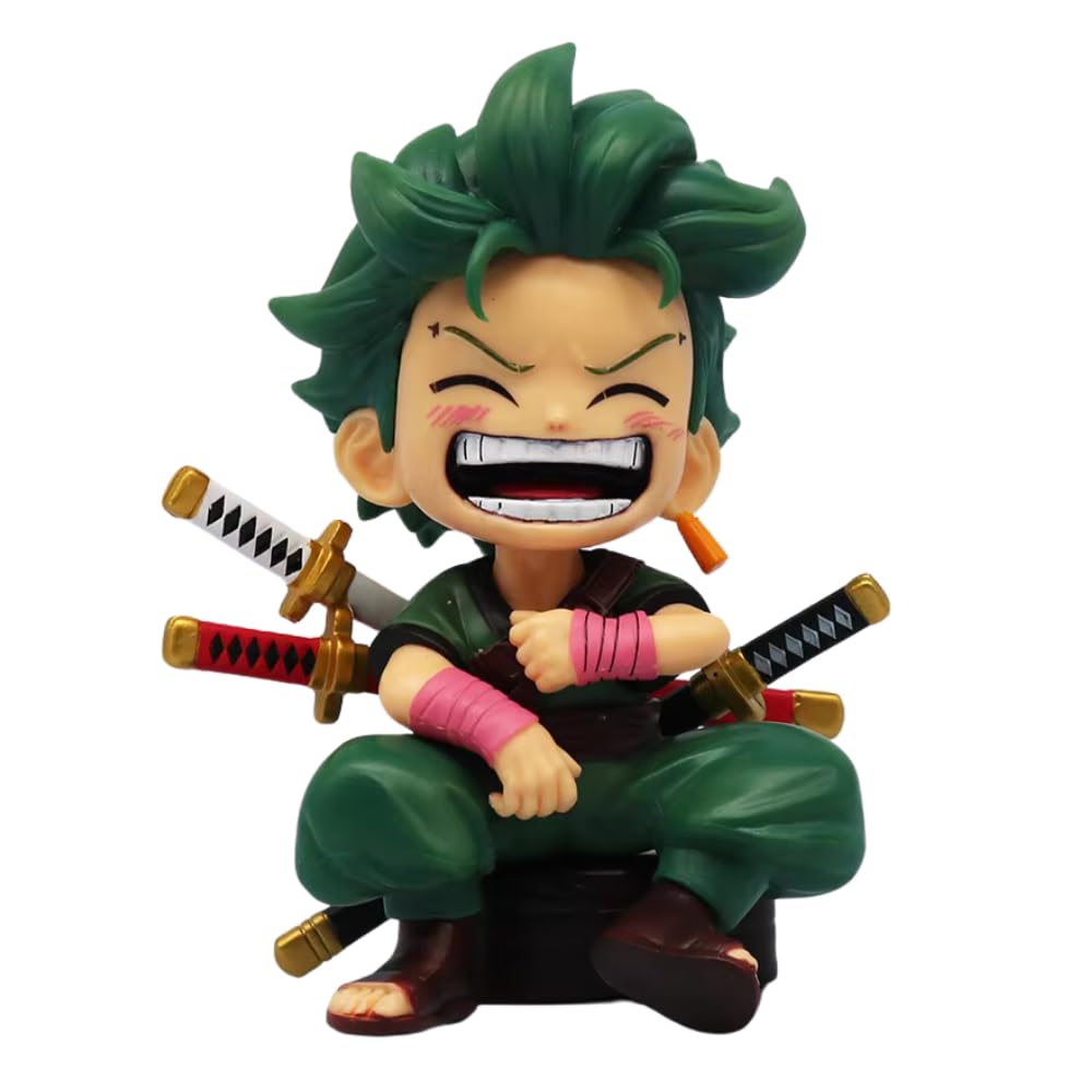 Anime Action Figure Height - 12.5CM Collectible | Zo-ro Mini Laugh