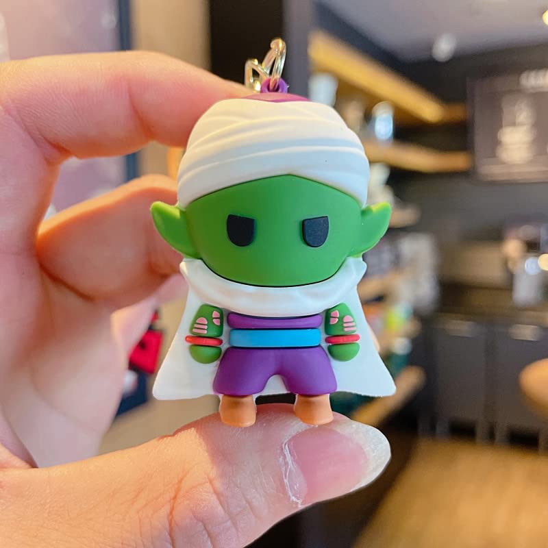 Anime Keychain with Hook & Strap | Piccolo Keychain