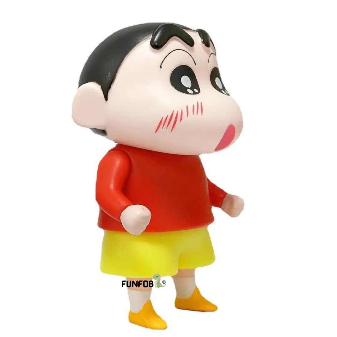 Shinchan Action Figure Toy Size - 13.5CM (Big Size) | Shin Red Big