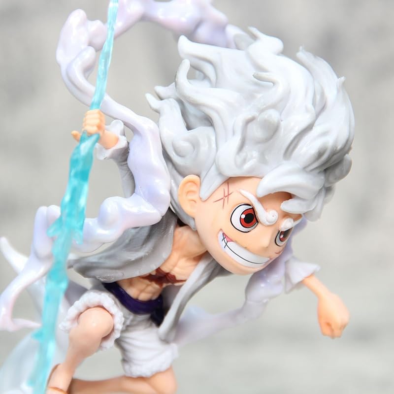 Anime Action Figure Height -16CM | G5 Luffy White with Box