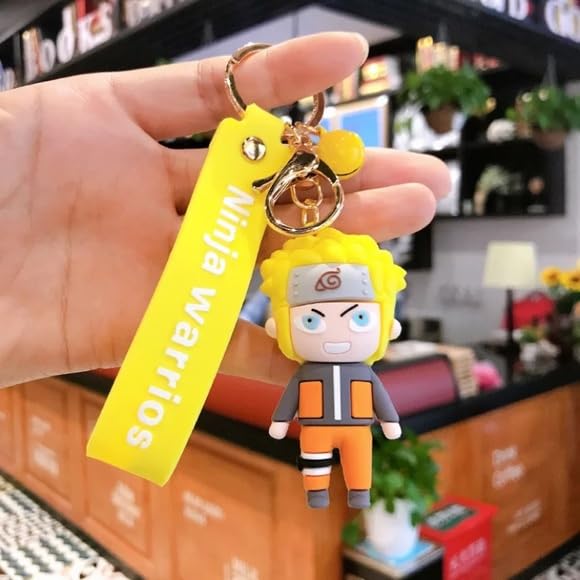 Anime Keychain with Hook & Straps | Naru Basic
