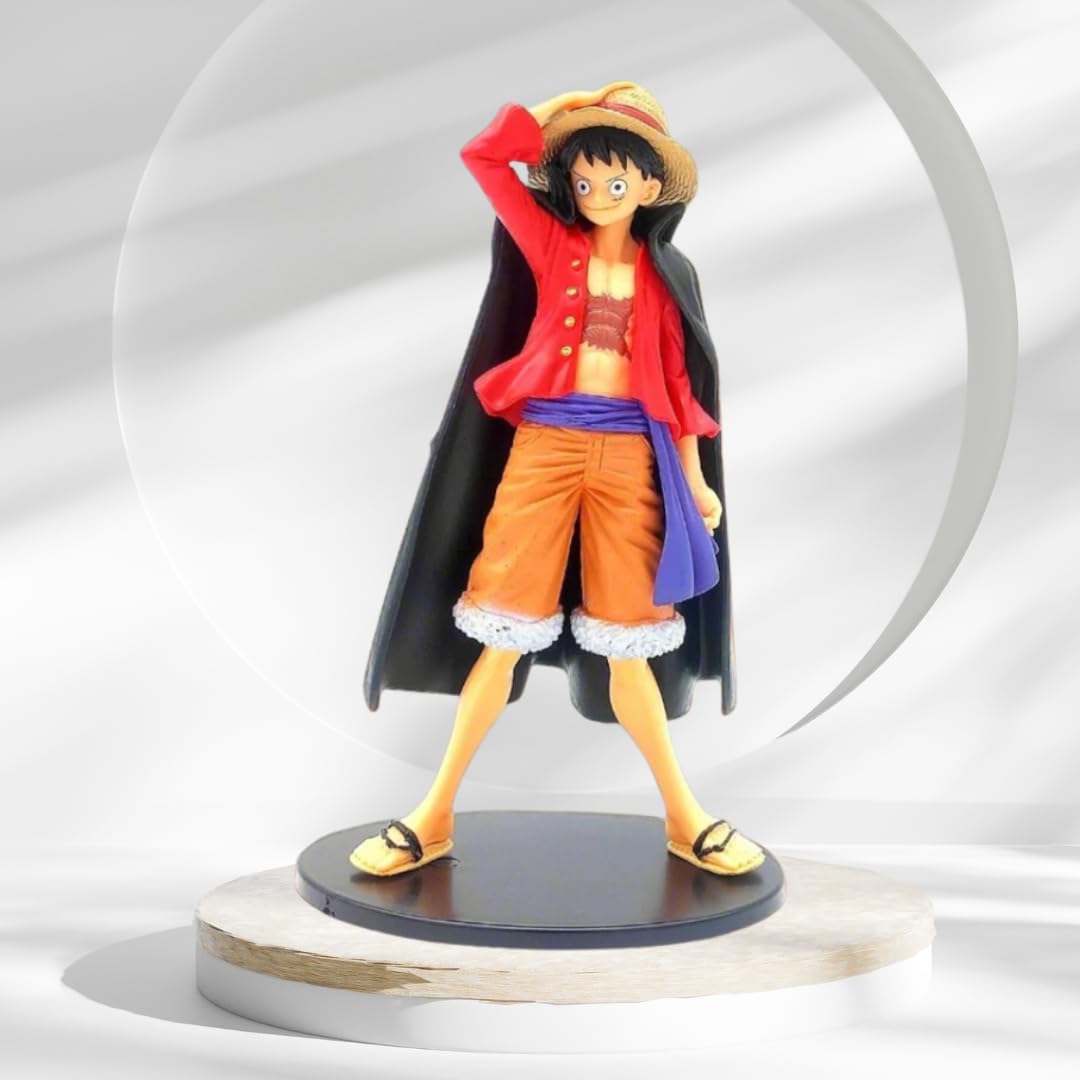 Anime Action Figure Height -16.5cm | Luffy Black Clock