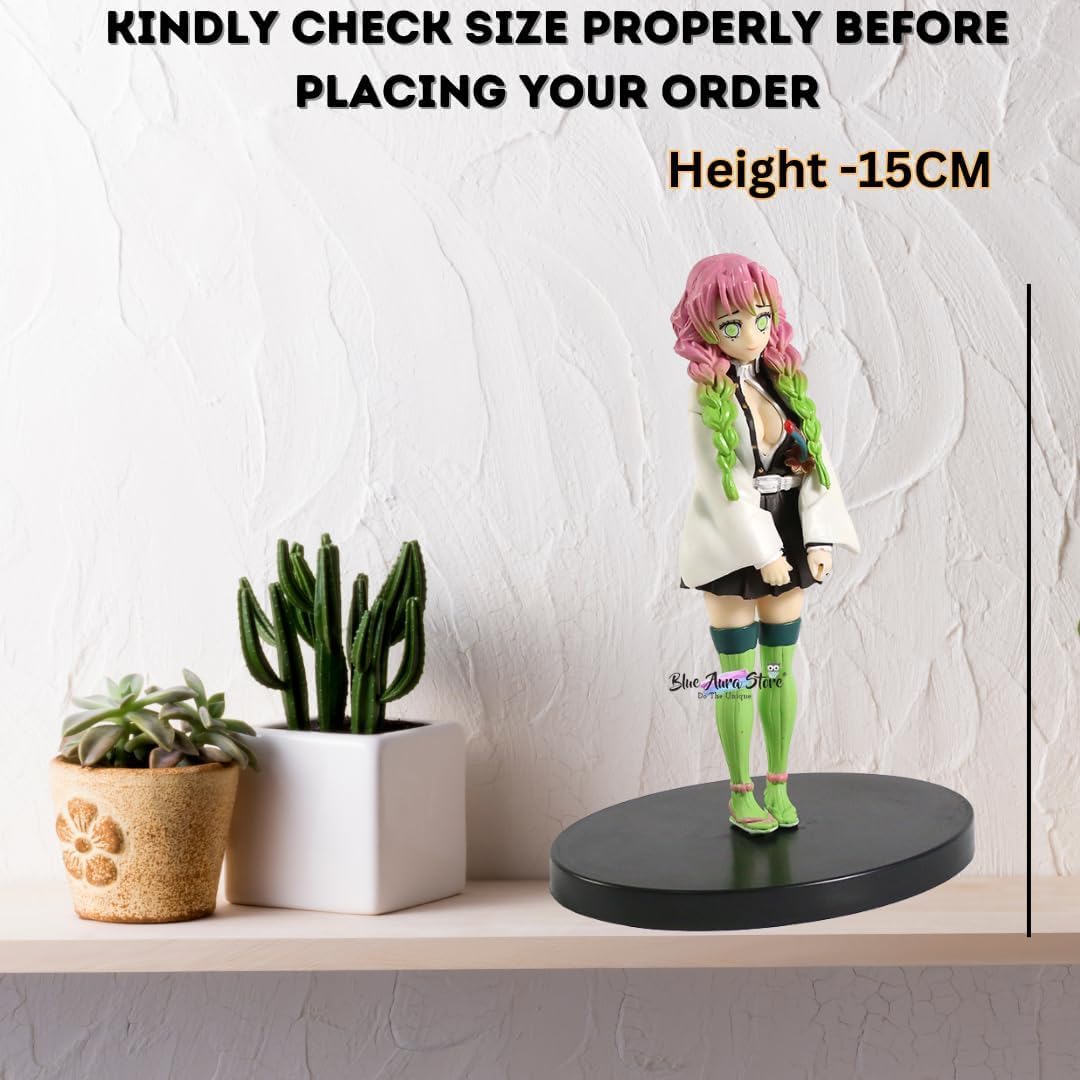 Devil Slayer Mitsuri Kanroji Action Figures Height-15CM Collectible | Mit-suri 16CM