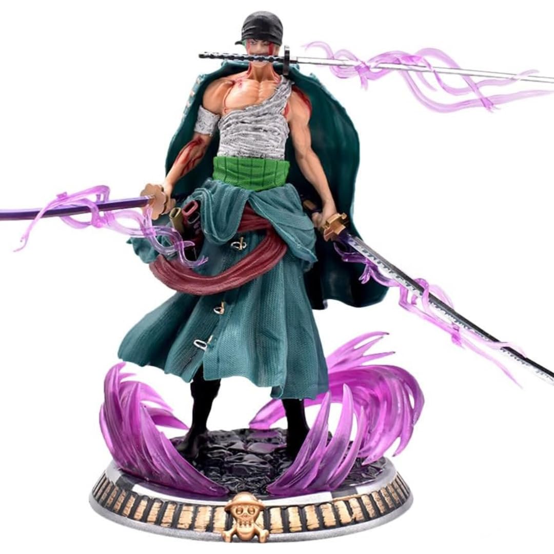 Zoro Action Figure Height -21cm | Zoro White Cloth