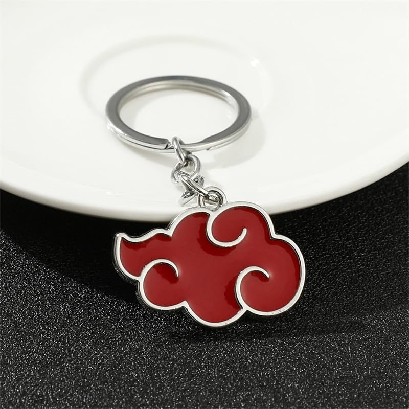 Anime Keychains Metal For Bike Car Gifting | Akat-suki