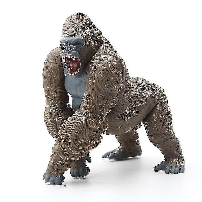 Gorilla Kong Action Figure Toy Height- 18cm | Gorilla Brown