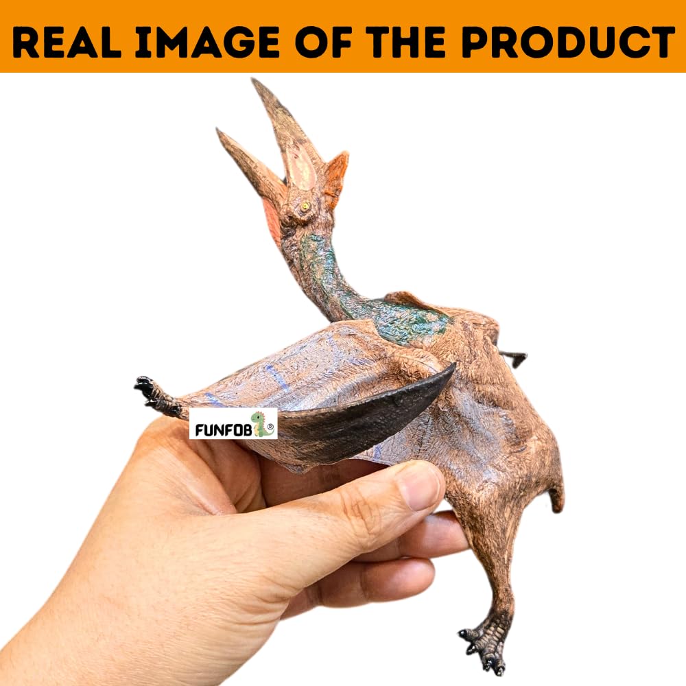 Dinosaur Toy Figure Width -20cm Quetzalcoatlus Toy | Wings with Long Beak Dino