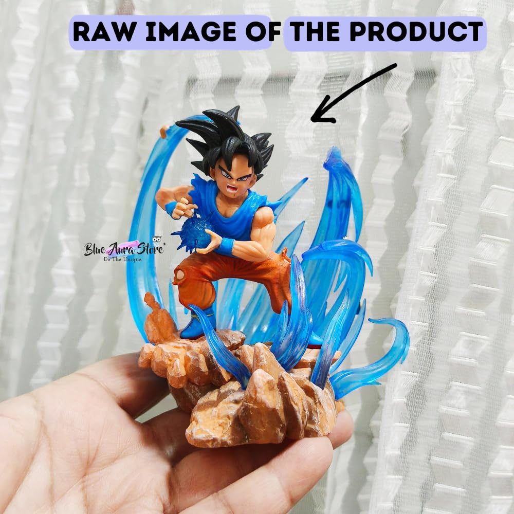 Anime Action Figure Height - 12CM | Goku Blue Mini
