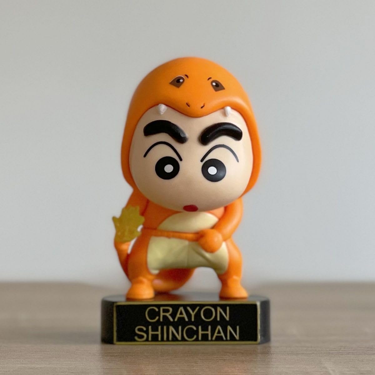 Shinchan Action Figure Toy Height -9CM | Shinchan Poke Orange