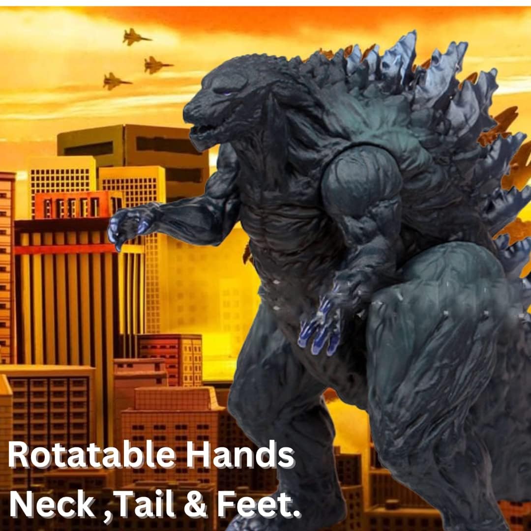 Dinosaur Toys for Kids Height- 17CM Dinosaur Action Figures | Medium Blue Dino