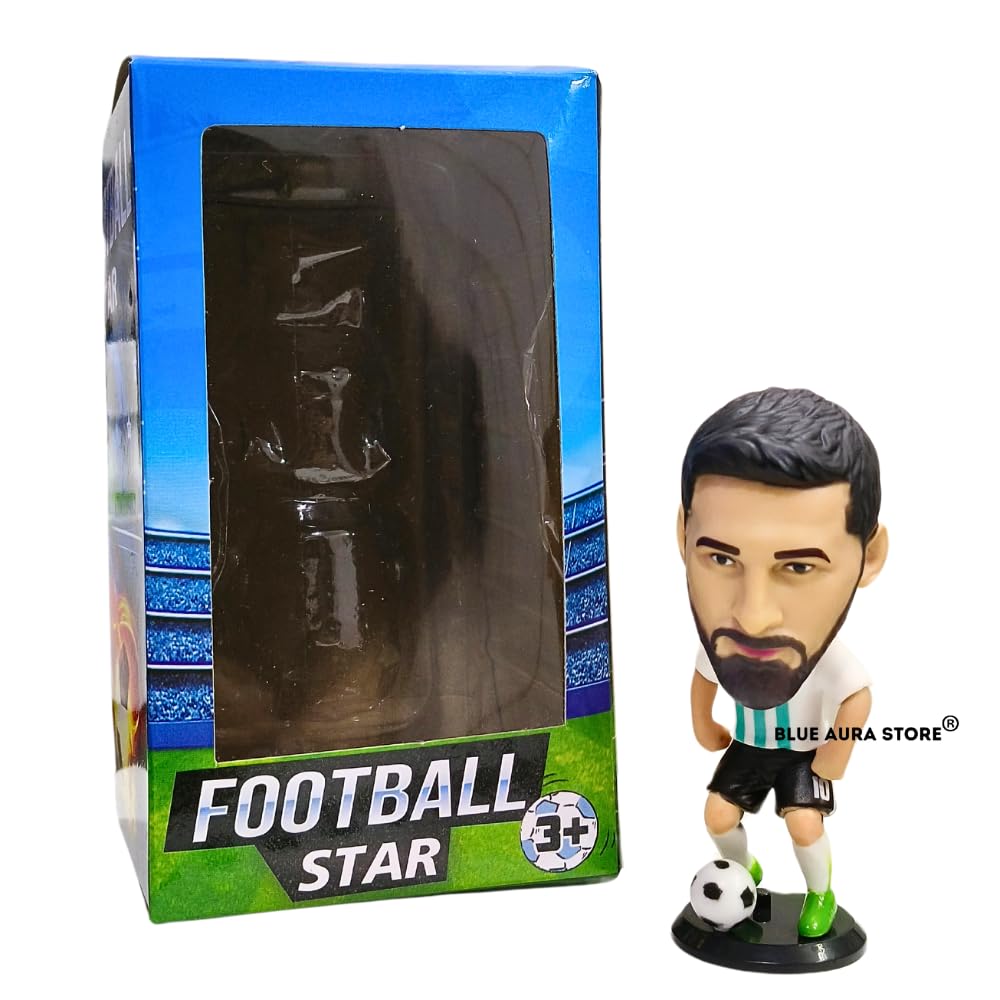 Messi Action Figure Height - 10cm for Football Fans | Messi Figure
