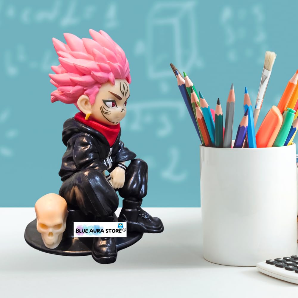 Anime Action Figure Height - 12cm | Yuji Sitting Skull