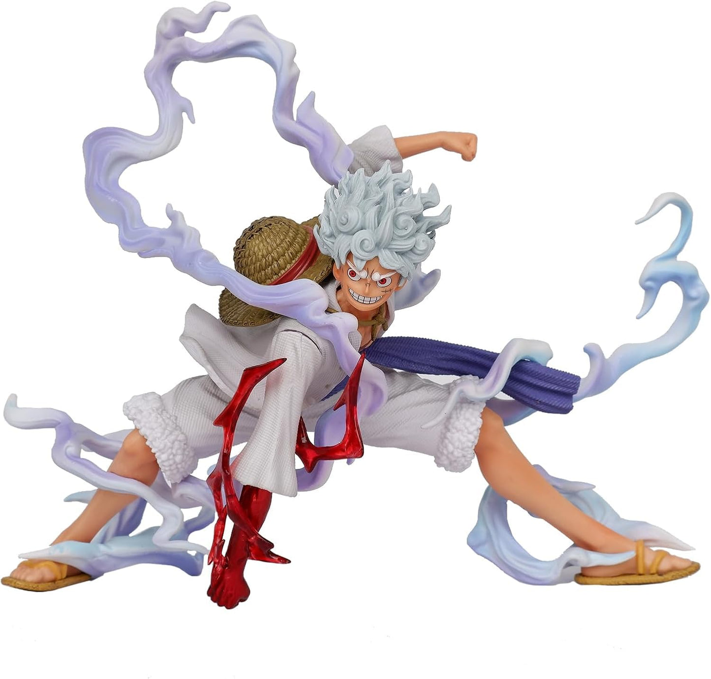Anime Gear 5 Action Figure With Thunder Sword | Big Size | Height -16cm | G5 Ground Punch