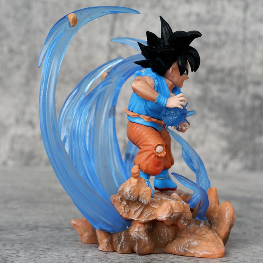 Anime Action Figure Height - 12CM | Goku Blue Mini