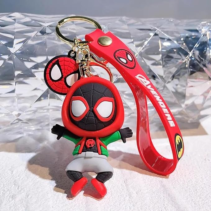 Movie Cartoon Keychain (Random 1PC Only) For Fans | Spidey Keychain