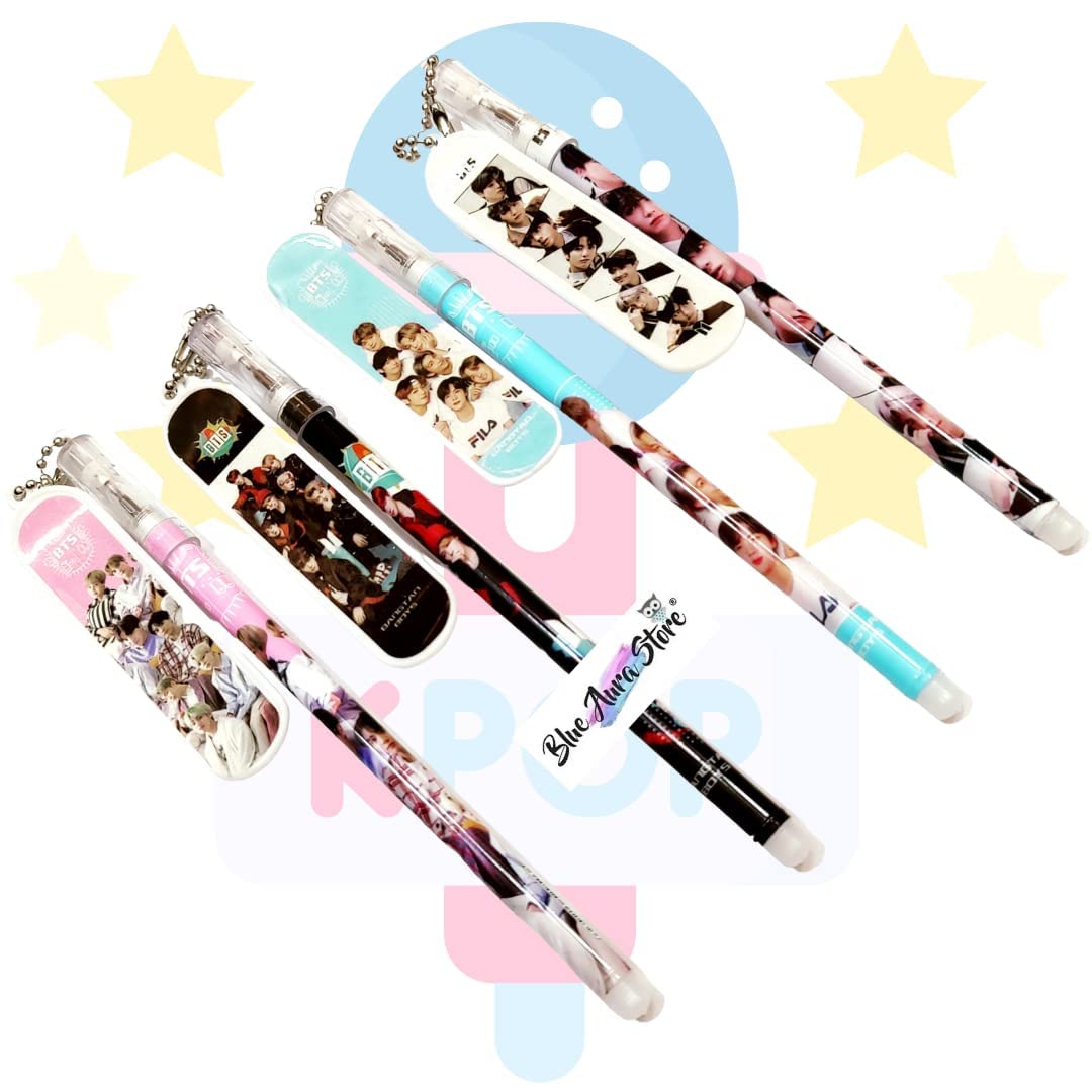 BTS Pen Set of 4 With Skates Attached For School College Office Gifting | Boys Skate