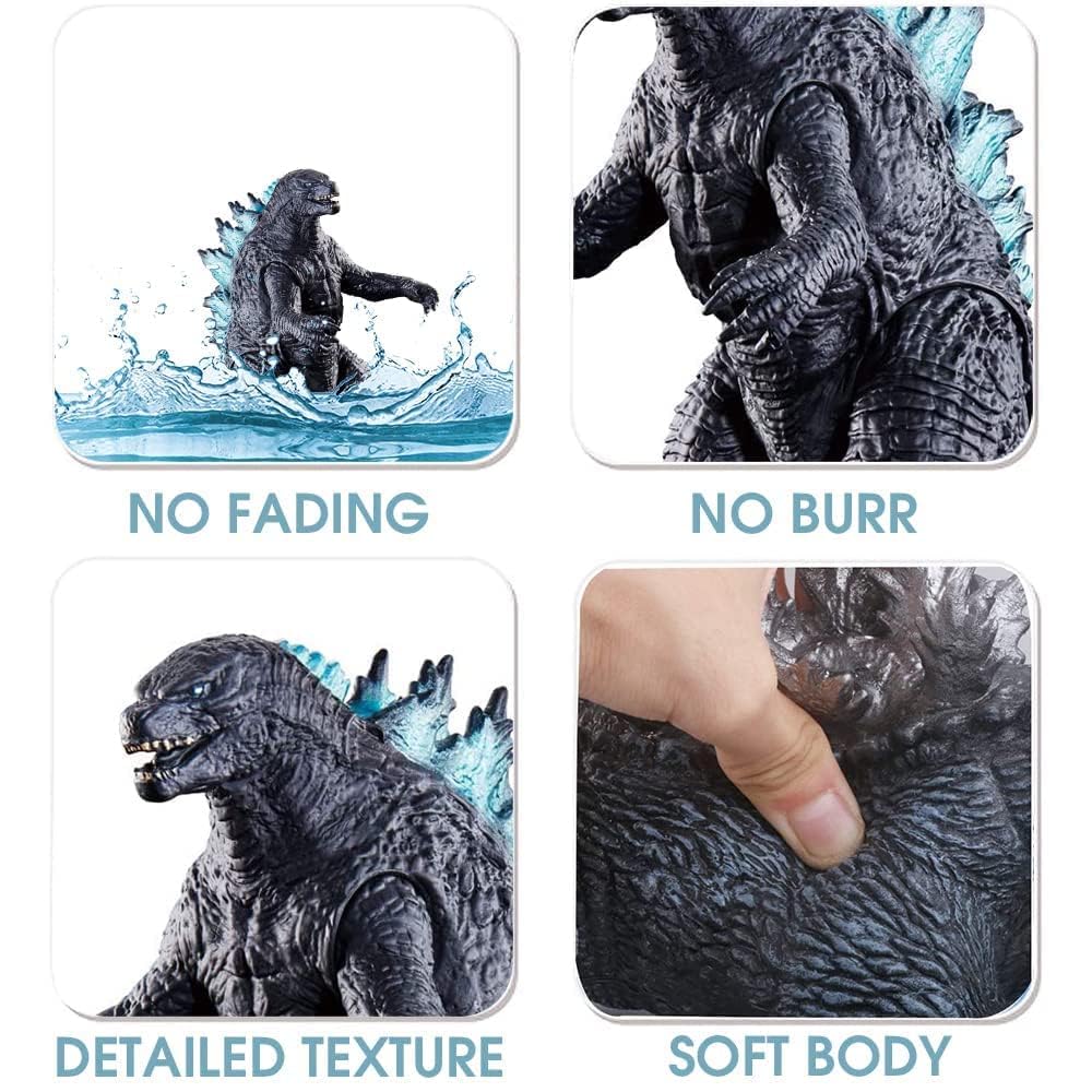 Dinosaur Toys for Kids Height- 17CM Dinosaur Action Figures | Medium Blue Dino