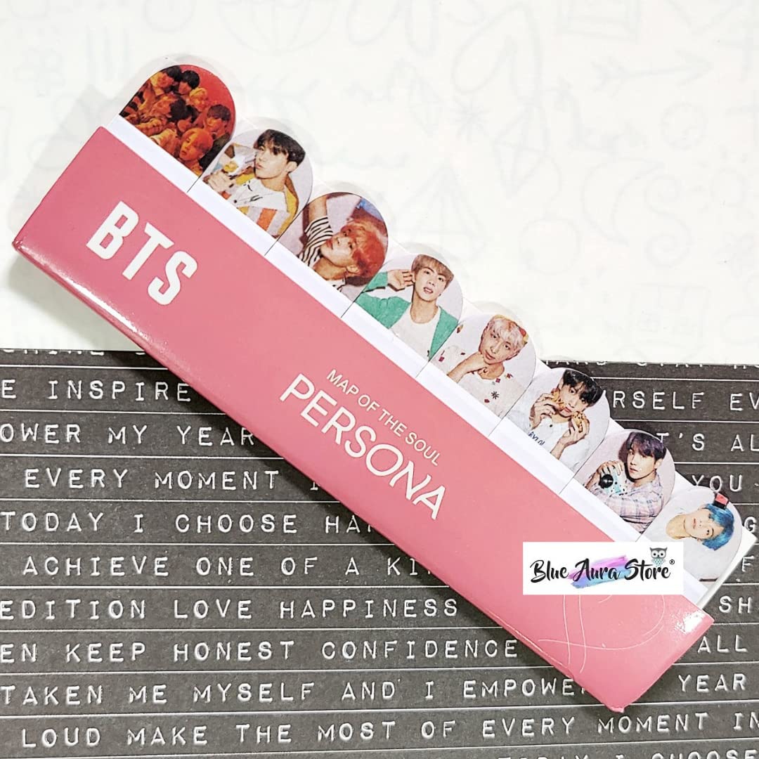 BTS Sticky Notes (Pack of 1) Sticky Labels for Art & Craft,Scrapbooking Pack of 1