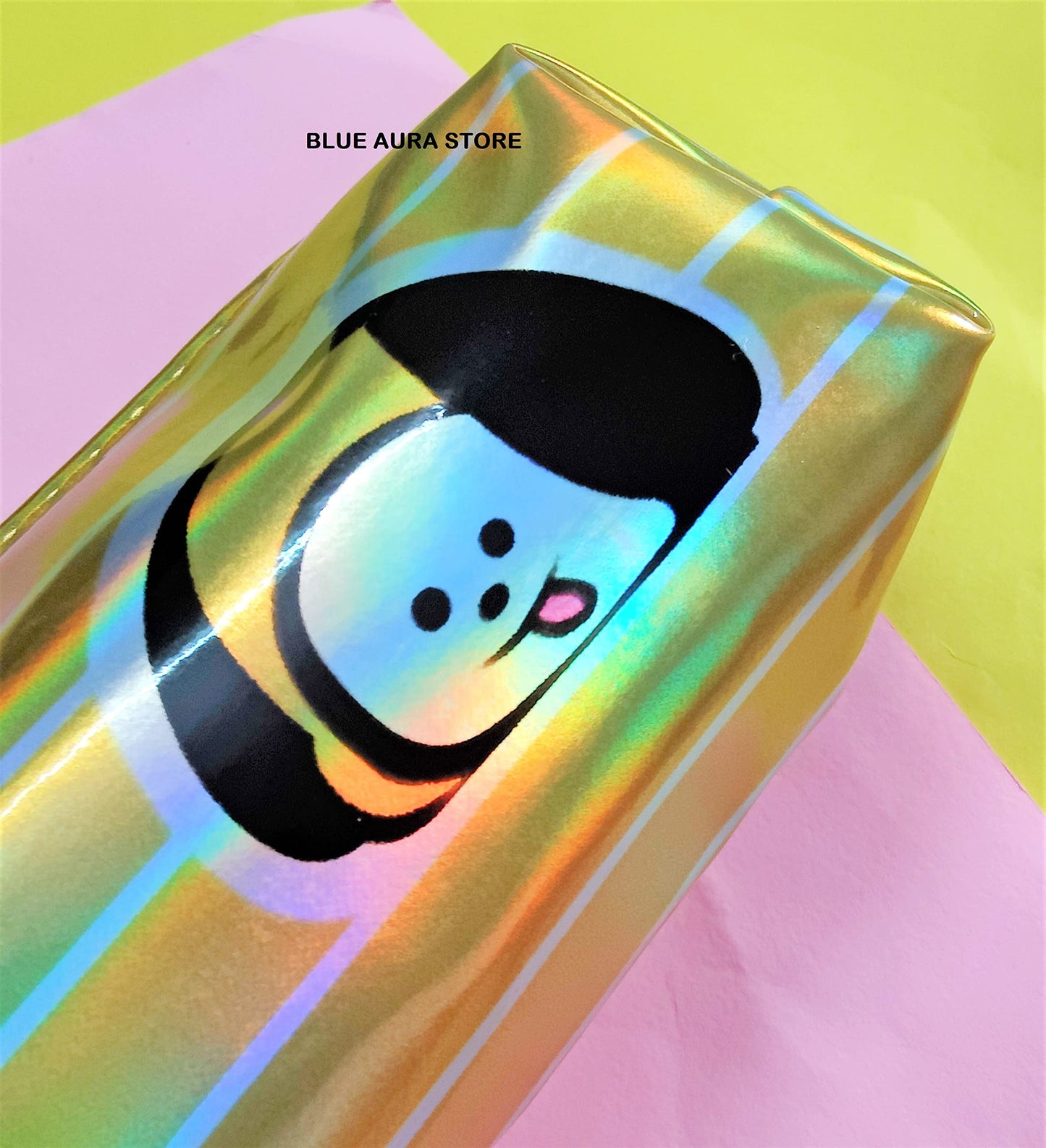 BTS Pencil Pouch Pen Pouch Cosmetic Bag Travel Pouch Multicolor |Chimmy Pouch Stripes