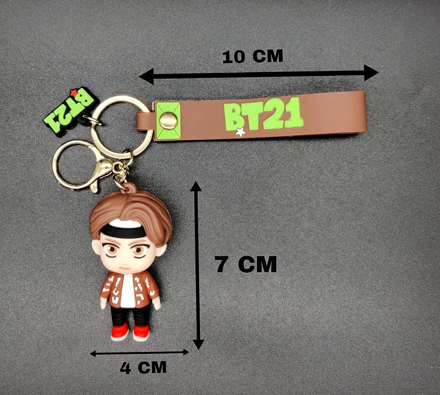 BTS Teahyung V Keychain with Hook & Strap| V Keychain