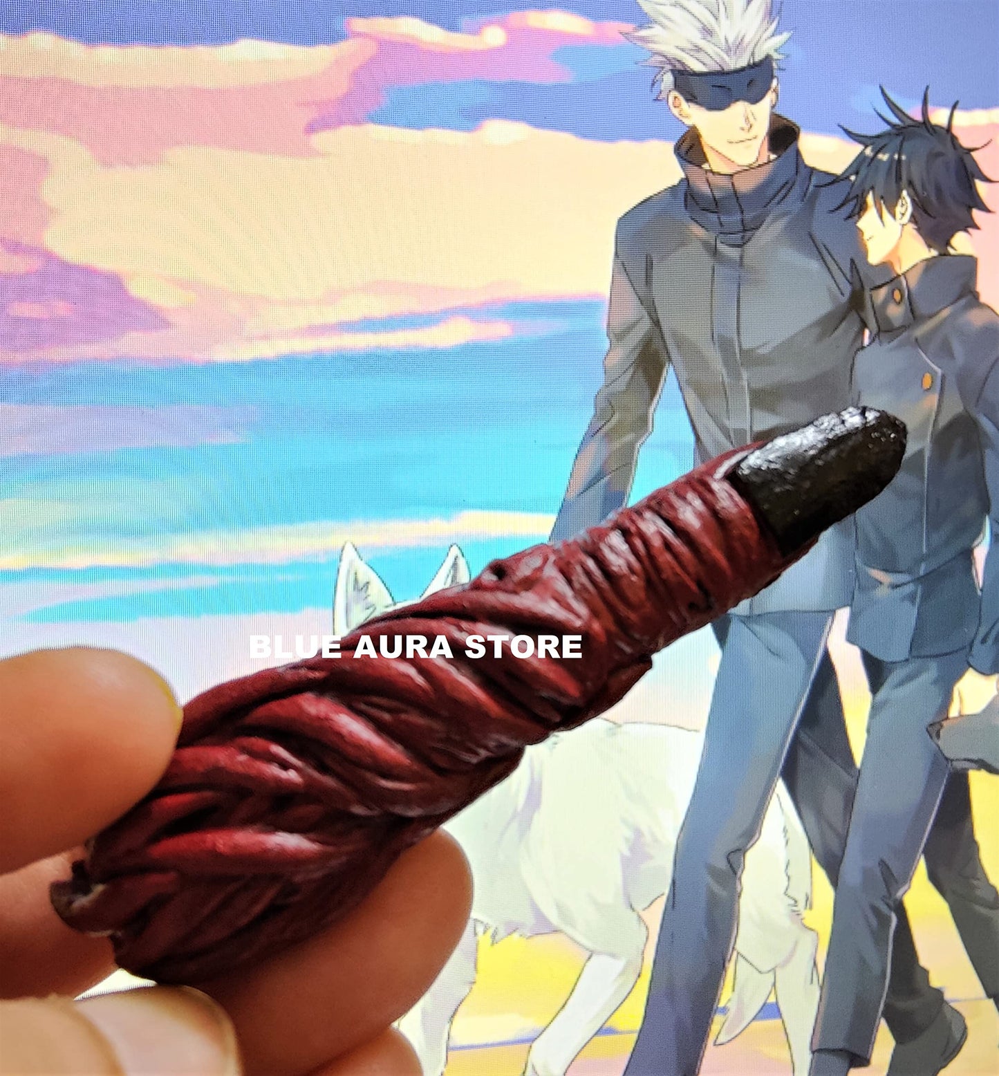 Anime Action Figure Set of 4 | Juju with Finger