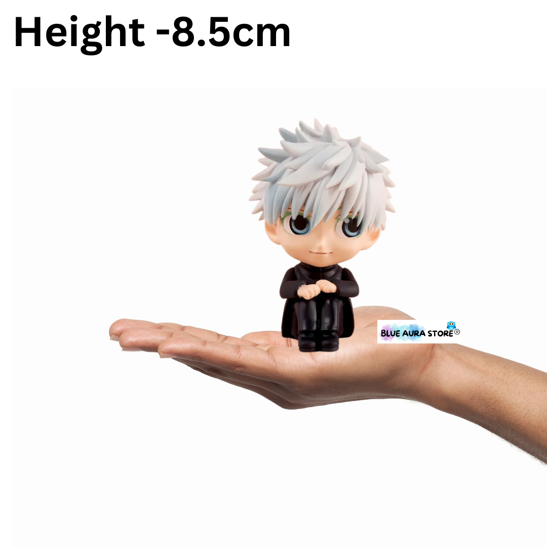 Anime Action Figures Height - 8.5cm | Sitting Mini Go-jo No Mask