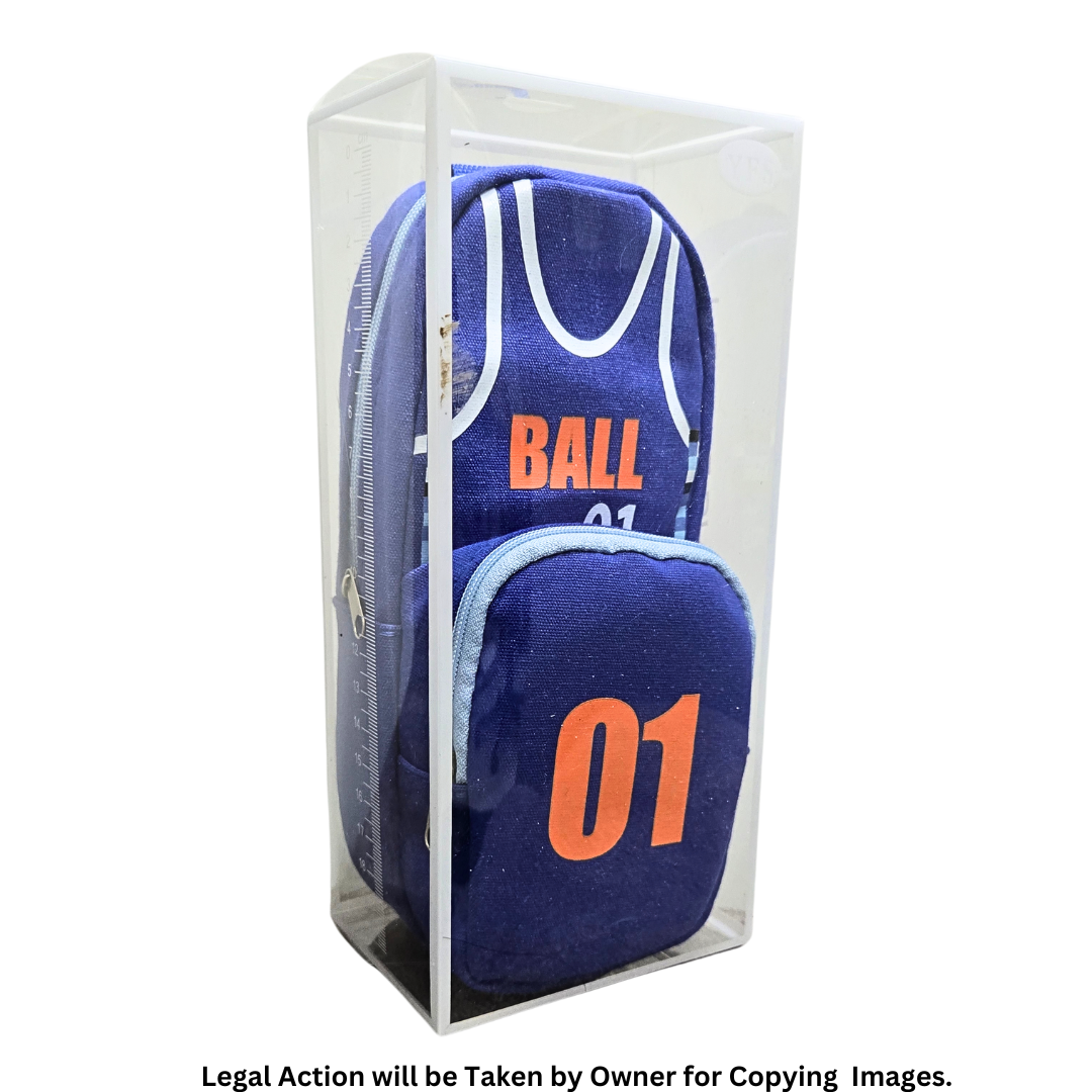Soccer Pencil Pouch for Kids Teenager School College | Soccer Blue 01